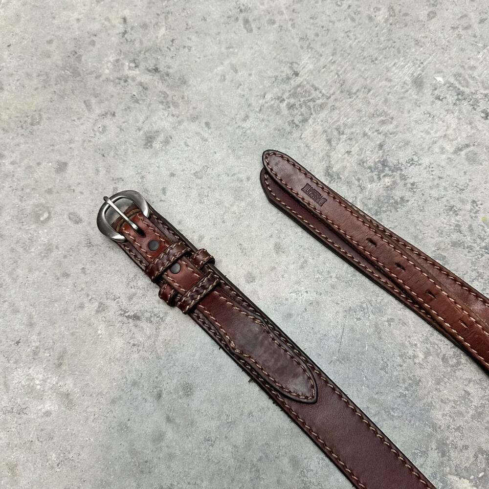 Duluth Trading Co Brown Leather Work Belt - 38